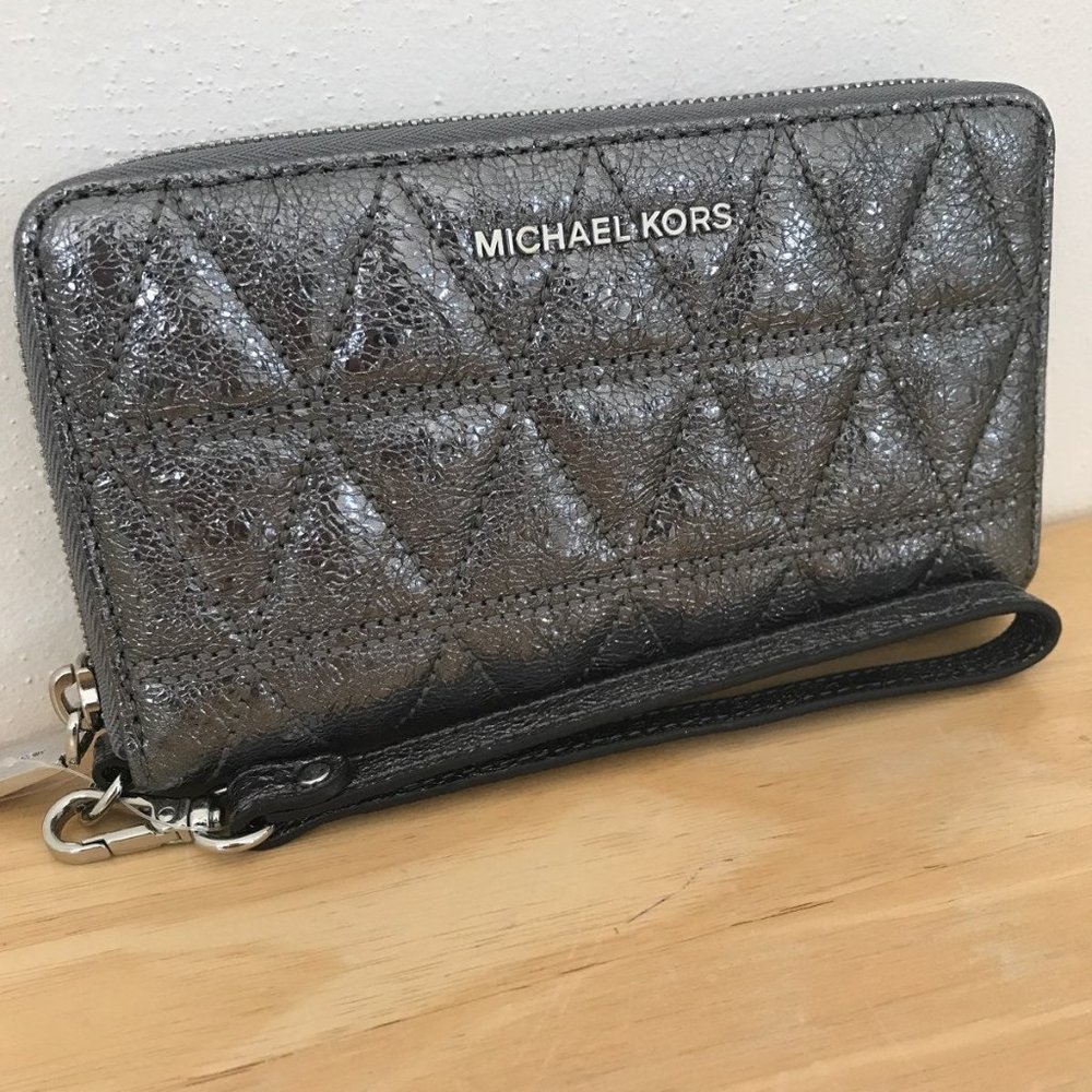 Michael Kors Large Flat Multifunction Phone Case